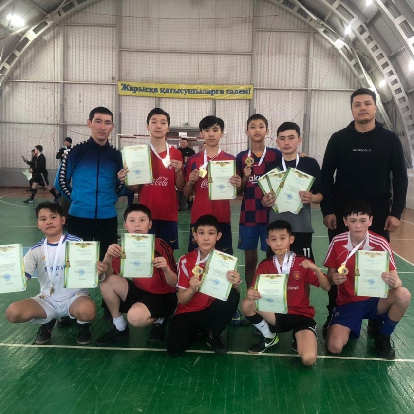 Футзалдан 2009-2010 жылы туған жасөспірімдер арасында аудандық жарыс