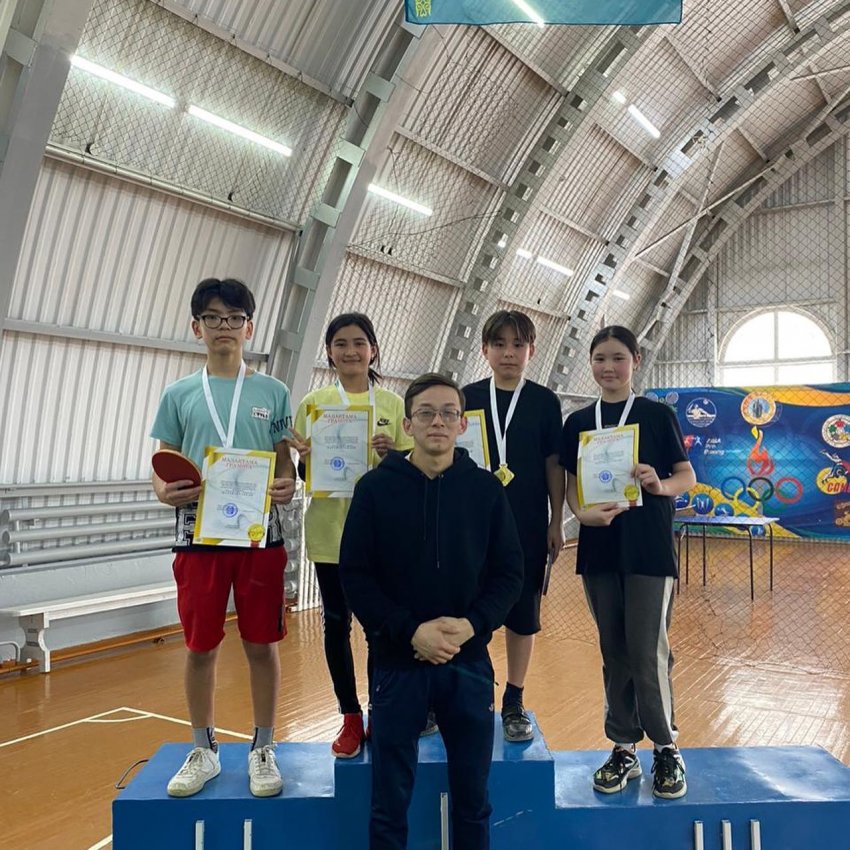 Абай ауданының балалар-жасөспірімдер спорт мектебінің 50 жыл толуына орай 2009-2020 жылы туған жасөспірімдер ұлдар және қыздар арасында үстел теннисінен аудандық жарыс