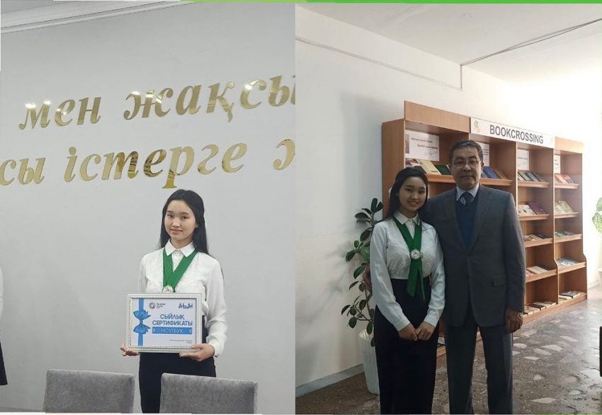 ОБЛЫС ӘКІМІНІҢ ДАРЫНДЫ ОҚУШЫЛАРМЕН КЕЗДЕСУІ